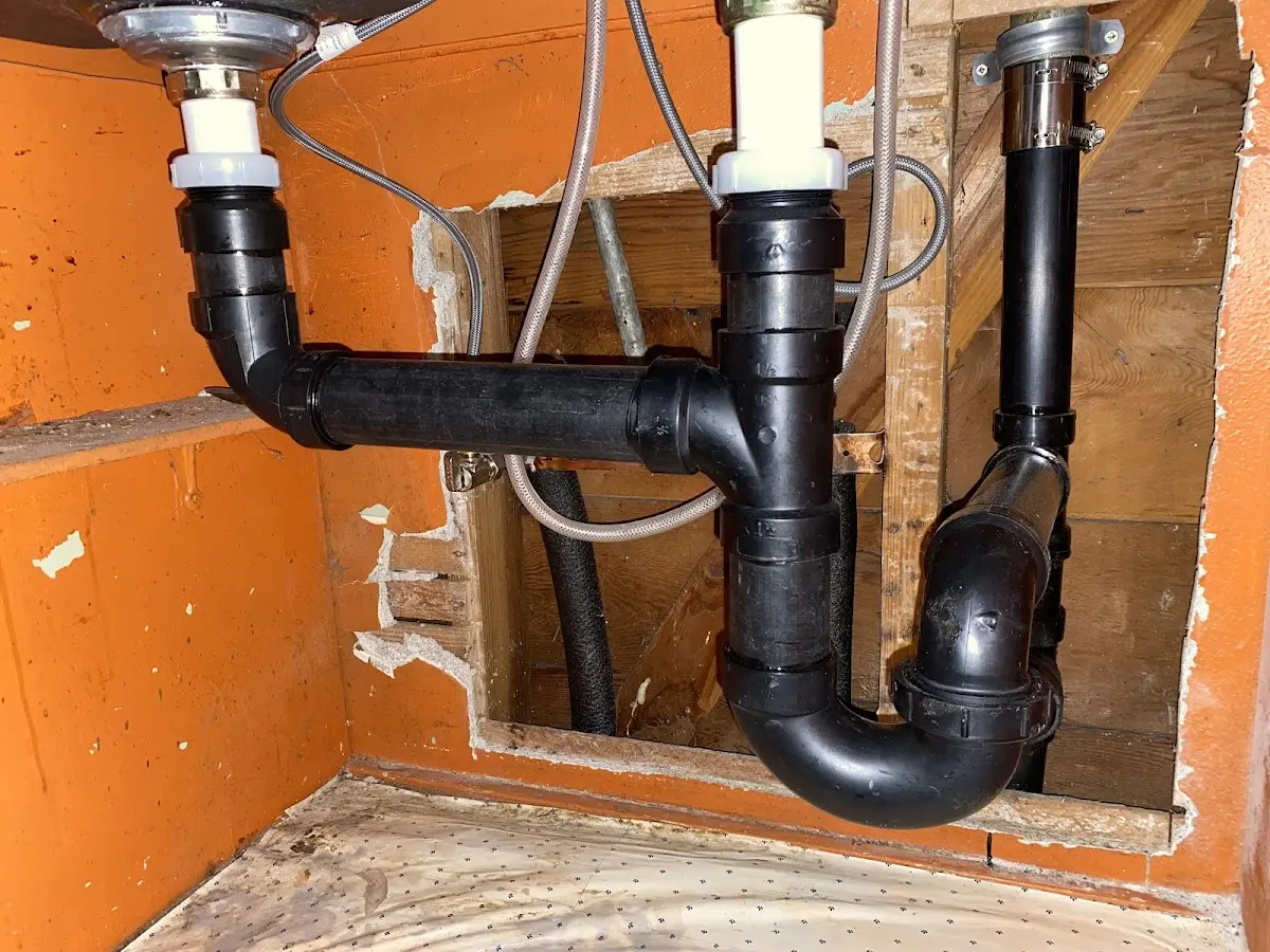 Professional Repiping Services equipment and tools on the job in Boone